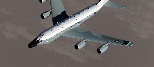 Самолет-разведчик ВВС США RC-135. Архивное фото - Sputnik Кыргызстан