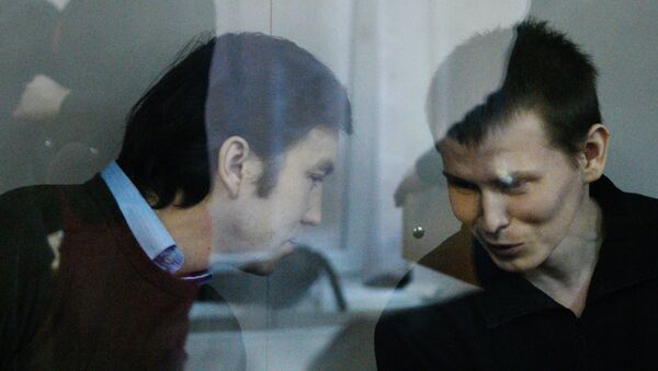Граждане России Евгений Ерофеев (слева) и Александр Александров. Архивное фото - Sputnik Кыргызстан