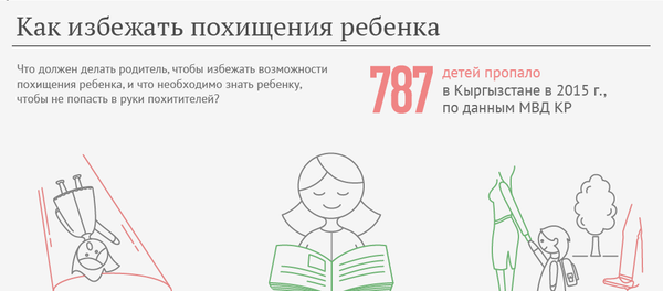 Как избежать похищения ребенка - Sputnik Кыргызстан