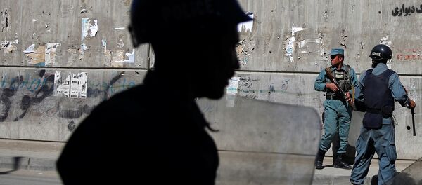 Сотрудники афганской полиции. Архивное фото - Sputnik Кыргызстан