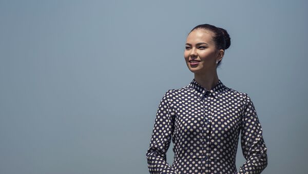 Мисс Кыргызстан — 2015 Таттыбүбү Самидин кызы. Архив - Sputnik Кыргызстан