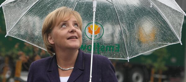 Германиянын канцлери Ангела Меркель Эмсбюрен шаарындагы бала бакчага болгон сапарында - Sputnik Кыргызстан