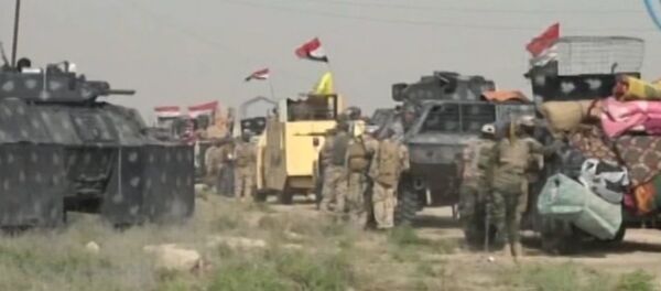 Наступление иракских военных на захваченный боевиками ИГ город Эль-Фаллуджа - Sputnik Кыргызстан