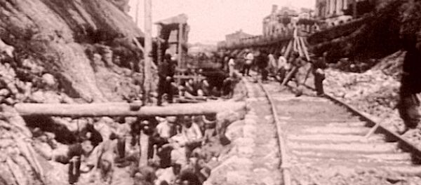 Великий рельсовый путь. Строительство Транссиба в архивных кадрах - Sputnik Кыргызстан