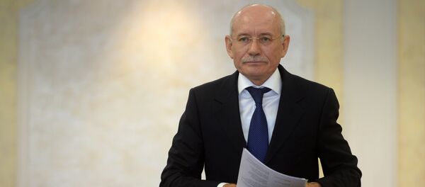 Глава Республики Башкортостан Рустэм Хамитов. Архивное фото Глава Республики Башкортостан Рустэм Хамитов. Архивное фото - Sputnik Кыргызстан