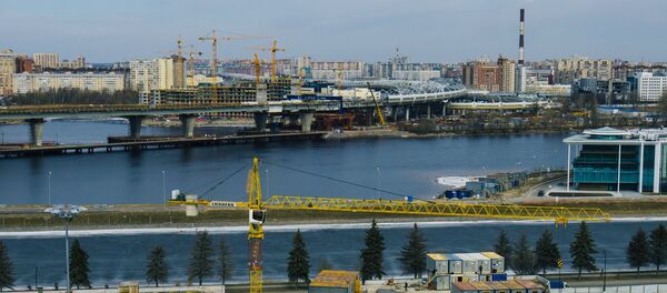 Вид на Санкт-Петербург. Архивное фото - Sputnik Кыргызстан