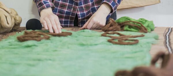 Кийиз жасуу. Архив Кийиз жасуу. Архив - Sputnik Кыргызстан