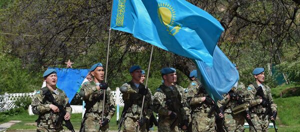 Открытие учений сил и средств разведки вооруженных сил стран ОДКБ Поиск-2016 - Sputnik Кыргызстан