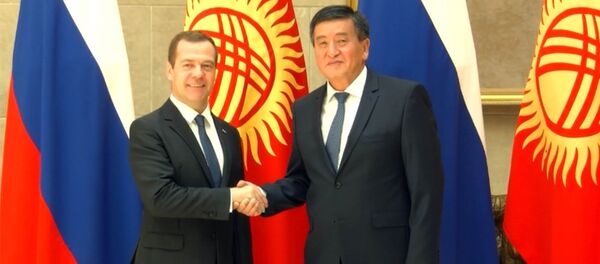 Медведев КРдин газ тармагына салына турчу миллиарддаган инвестиция туу - Sputnik Кыргызстан