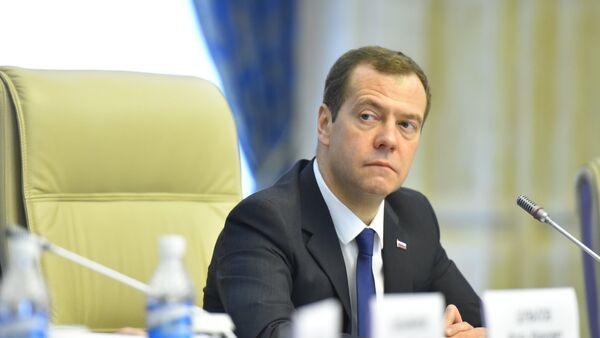 Председатель правительства России Дмитрий Медведев. Архивное фото - Sputnik Кыргызстан