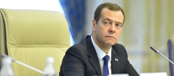Председатель правительства России Дмитрий Медведев. Архивное фото - Sputnik Кыргызстан