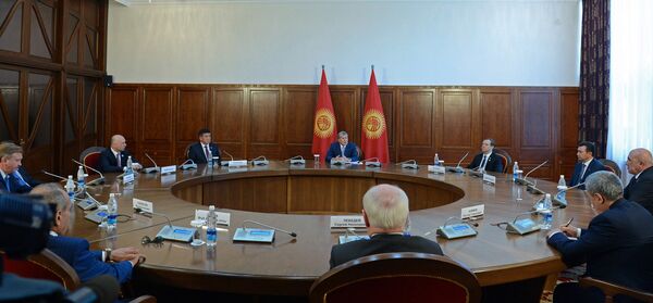 Заседание Совета глав правительств стран СНГ в Бишкеке - Sputnik Кыргызстан