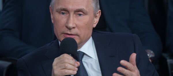 Президент России Владимир Путин. Архивное фото - Sputnik Кыргызстан