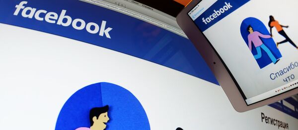 Facebook социалдык тармагынан башкы бети. Архив - Sputnik Кыргызстан