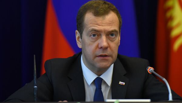 Официальный визит премьер-министра РФ Дмитрия Медведева в Кыргызстан - Sputnik Кыргызстан