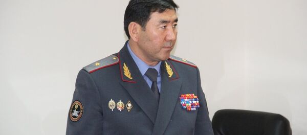 Ички иштер министринин биринчи орун басары Сүйүн Өмүрзаков. - Sputnik Кыргызстан