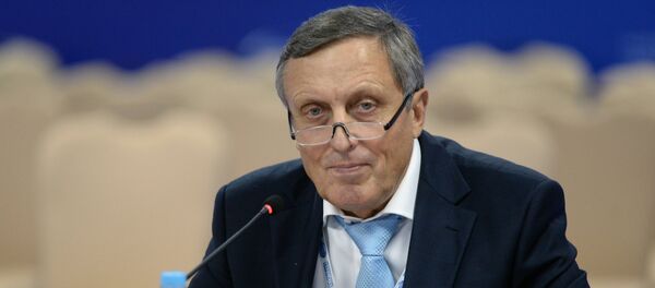 Ректор Российского экономического университета имени Г.В. Плеханова Виктор Гришин. Архивное фото - Sputnik Кыргызстан