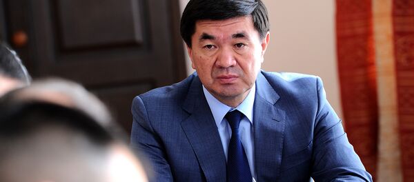 Архивное фото первого вице-премьер-министра Кыргызской Республики Мухамметкалыя Абулгазиева - Sputnik Кыргызстан