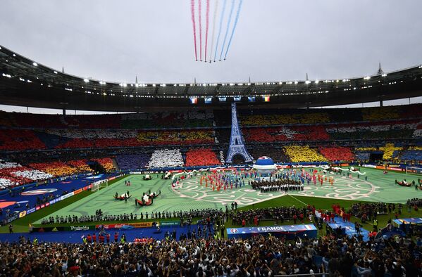 Торжественная церемония открытия Евро-2016 в Франции - Sputnik Кыргызстан