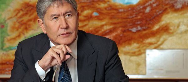 Президента Кыргызской Республики Алмазбек Атамбаев - Sputnik Кыргызстан