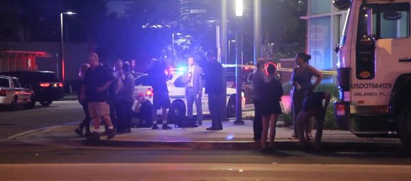 Кадры с места стрельбы в Орландо, где погибли десятки человек - Sputnik Кыргызстан