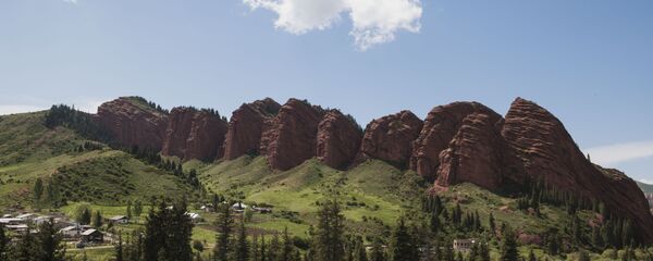 Жети-Өгүз капчыгайы. Архив - Sputnik Кыргызстан