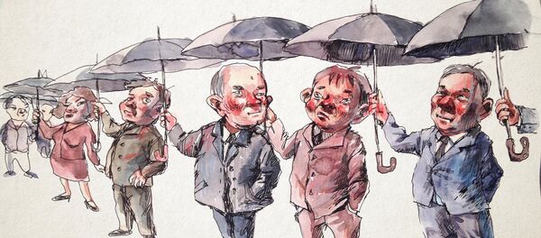 Круговорот зонтов во власти - Sputnik Кыргызстан