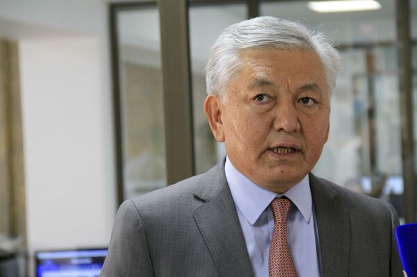 Депутат ЖК 6 созыва от фракции СДПК Иса Омуркулов - Sputnik Кыргызстан