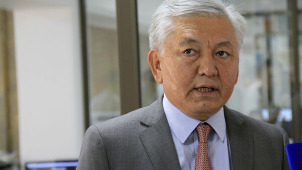 Лидер парламентской фракции СДПК Иса Омуркулов. Архивное фото - Sputnik Кыргызстан