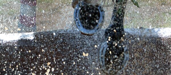 Конь во время забега. Архивное фото - Sputnik Кыргызстан