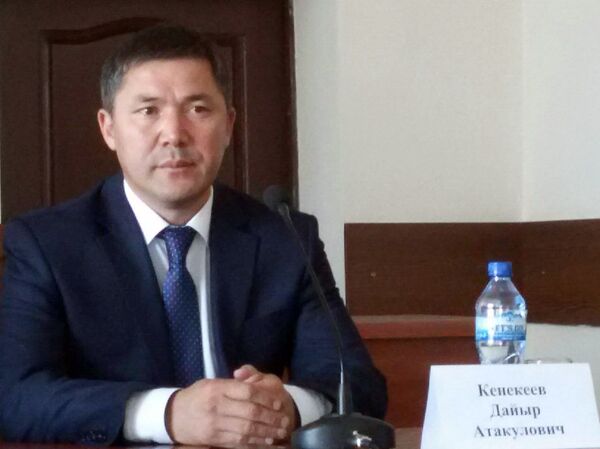 Новый полпред в Таласской области Даир Кенекеев - Sputnik Кыргызстан