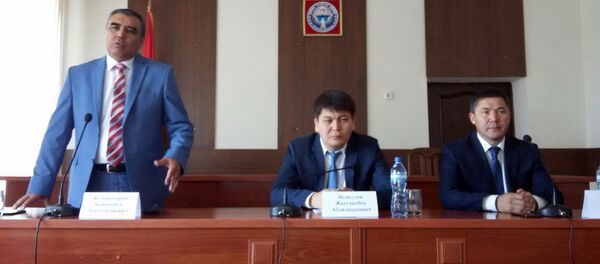 Заседание коллегии полномочного представительства в Таласской области Заседание коллегии полномочного представительства в Таласской области - Sputnik Кыргызстан