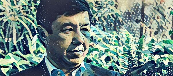 Фото экс-премьер-министра КР Темира Сариева обработанное приложением Prisma Фото экс-премьер-министра КР Темира Сариева обработанное приложением Prisma - Sputnik Кыргызстан