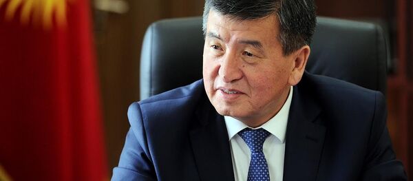 Премьер-министр Кыргызстана Сооронбай Жээнбеков - Sputnik Кыргызстан