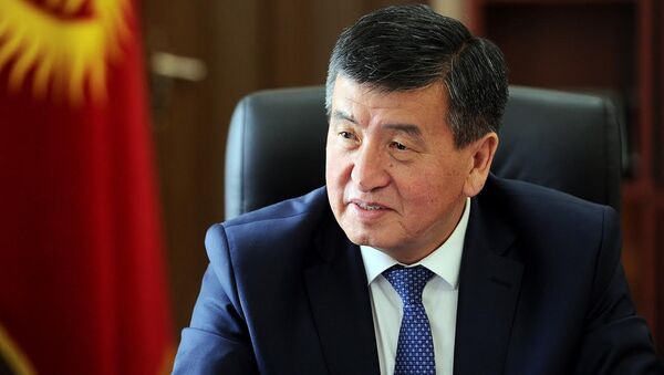 Премьер-министр Кыргызстана Сооронбай Жээнбеков - Sputnik Кыргызстан