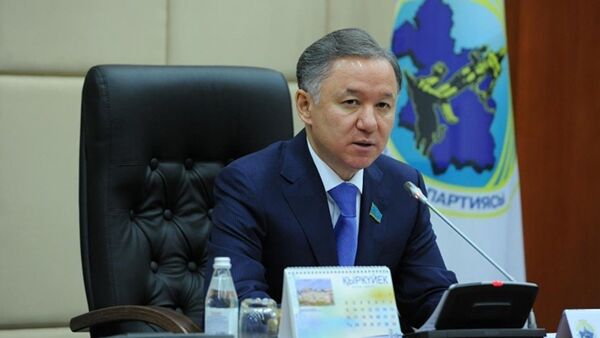 Председатель мажилиса РК Нурлан Нигматулин. Архивное фото - Sputnik Кыргызстан