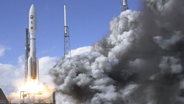 Запуск Американского  ракета-носителя Атлас-5. Архивное фото - Sputnik Кыргызстан