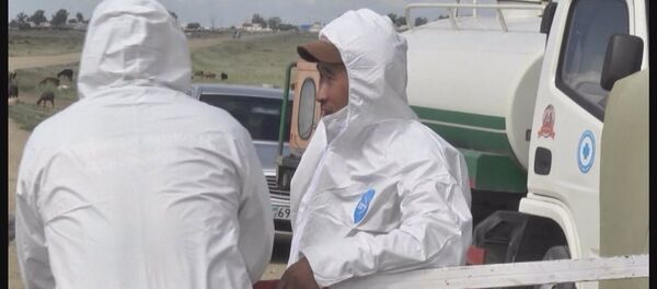 Первые кадры после объявления режима ЧС в поселке Еркиндык - Sputnik Кыргызстан