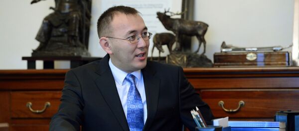 Председатель Национального банка страны Толкунбек Абдыгулов - Sputnik Кыргызстан