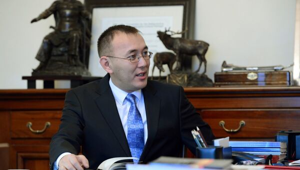 Председатель Национального банка страны Толкунбек Абдыгулов - Sputnik Кыргызстан