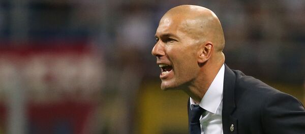 Главный тренер ФК Реал Мадрид Зинедин Зидан. Архивное фото - Sputnik Кыргызстан