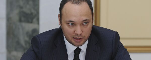 Курманбек Бакиевдин уулу Максим Бакиев. Архив - Sputnik Кыргызстан