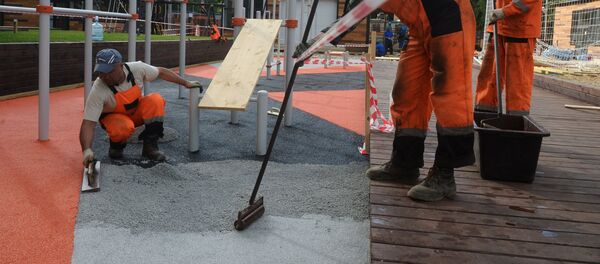 Ремонт иштери. Архив - Sputnik Кыргызстан