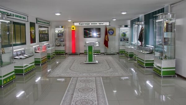 Чек ара кызматынын башкы штабында чек ара ведомствосунун музейинин ачылыш аземи өттү - Sputnik Кыргызстан