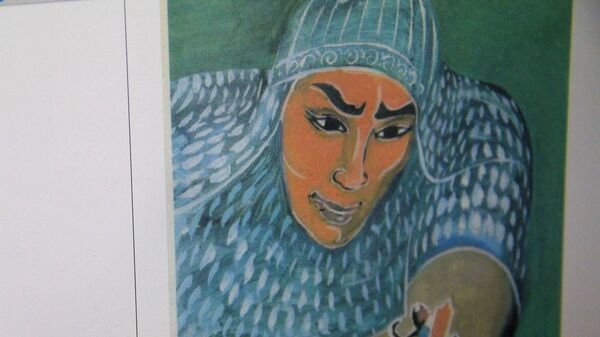 Эр Төштүк чыгармасынан иллюстрация. Архив - Sputnik Кыргызстан