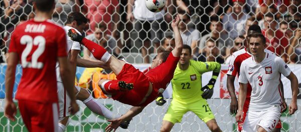 Футбол. Чемпионат Европы - 2016. Матч Швейцария - Польша - Sputnik Кыргызстан