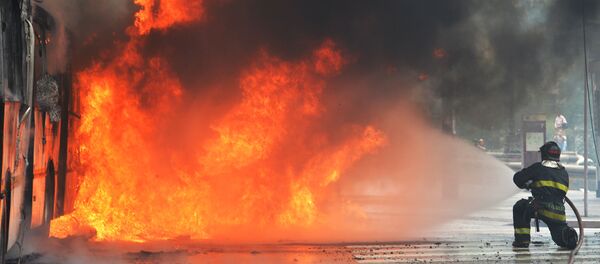 Өрт өчүрүүчү. Архив - Sputnik Кыргызстан