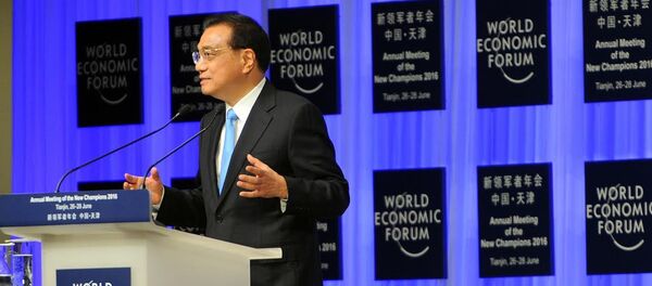 Кытай Эл Республикасынын премьер-министри Ли Кэцян Жайкы Давос — 2016 дүйнөлүк экономикалык форумда - Sputnik Кыргызстан