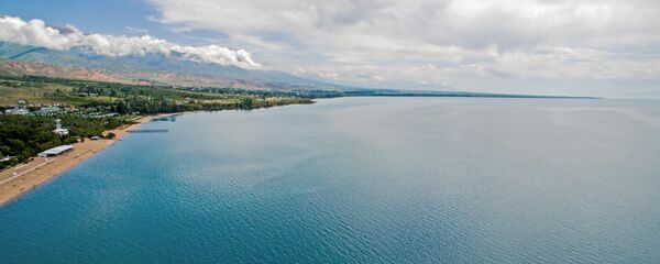 Ысык-көл жээги. Архив - Sputnik Кыргызстан