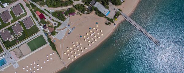 Ысык-Көл жээги. Архив - Sputnik Кыргызстан